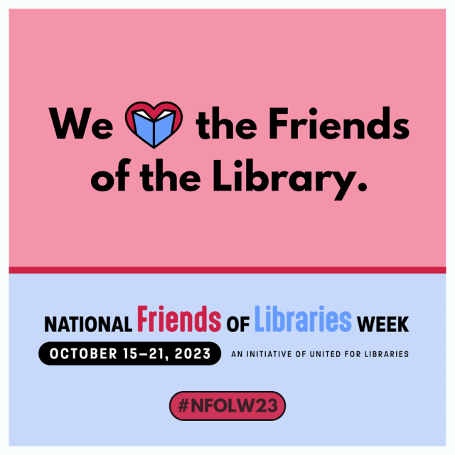 National Friends of the Library Week Great River Regional Library